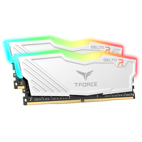 The Team Group T-Force Delta RGB White 3600MHz is a high-performance DDR4 memory kit designed for desktop use, released in May 2020. This memory modul