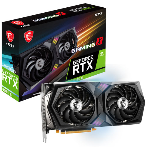 The MSI GeForce RTX 3060 Ti Gaming X D6 is a high-end graphics card for gamers and professionals in video editing and 3D design. With 8 GB of GDDR6 vi