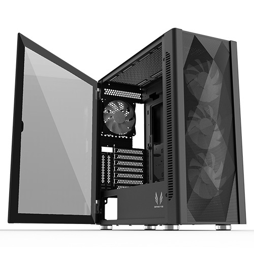 The 3RSYS R600, introduced in May 2022, is a versatile mid-tower ATX PC case designed for a range of motherboard sizes and equipped with multiple cool