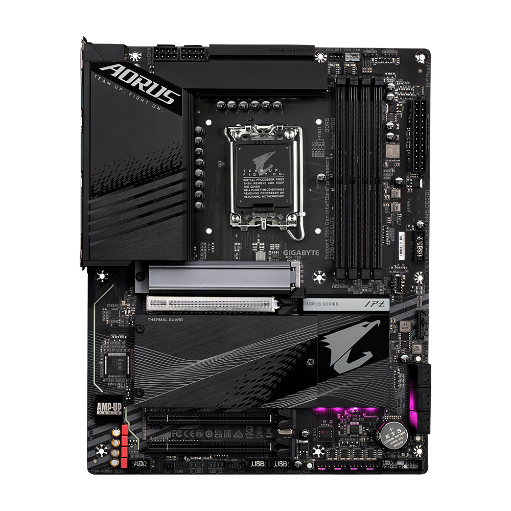 The GIGABYTE Z790 AORUS ELITE, released in October 2022, is a high-performance motherboard designed for Intel CPUs with a socket 1700. Featuring the I