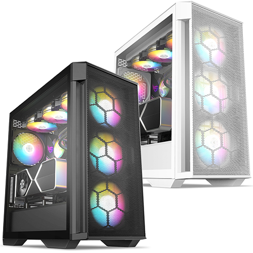 The BRAVOTEC GUARDIAN 3100M V2 is a spacious and versatile big tower PC case introduced in December 2022, designed to accommodate a variety of compone