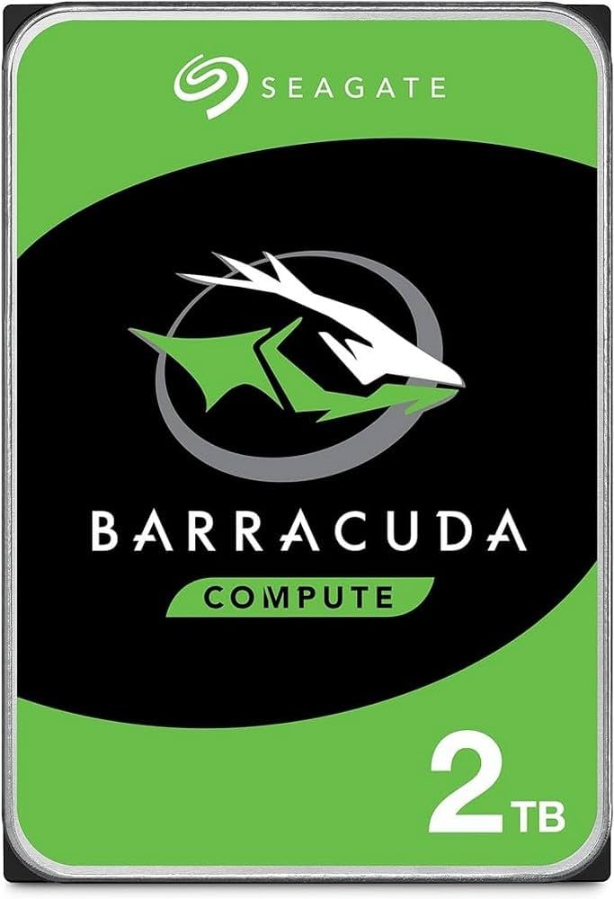 The Seagate BarraCuda 7200/256M (ST2000DM008) is a reliable HDD designed for PC use, released in October 2018. It features a standard 3.5-inch form fa