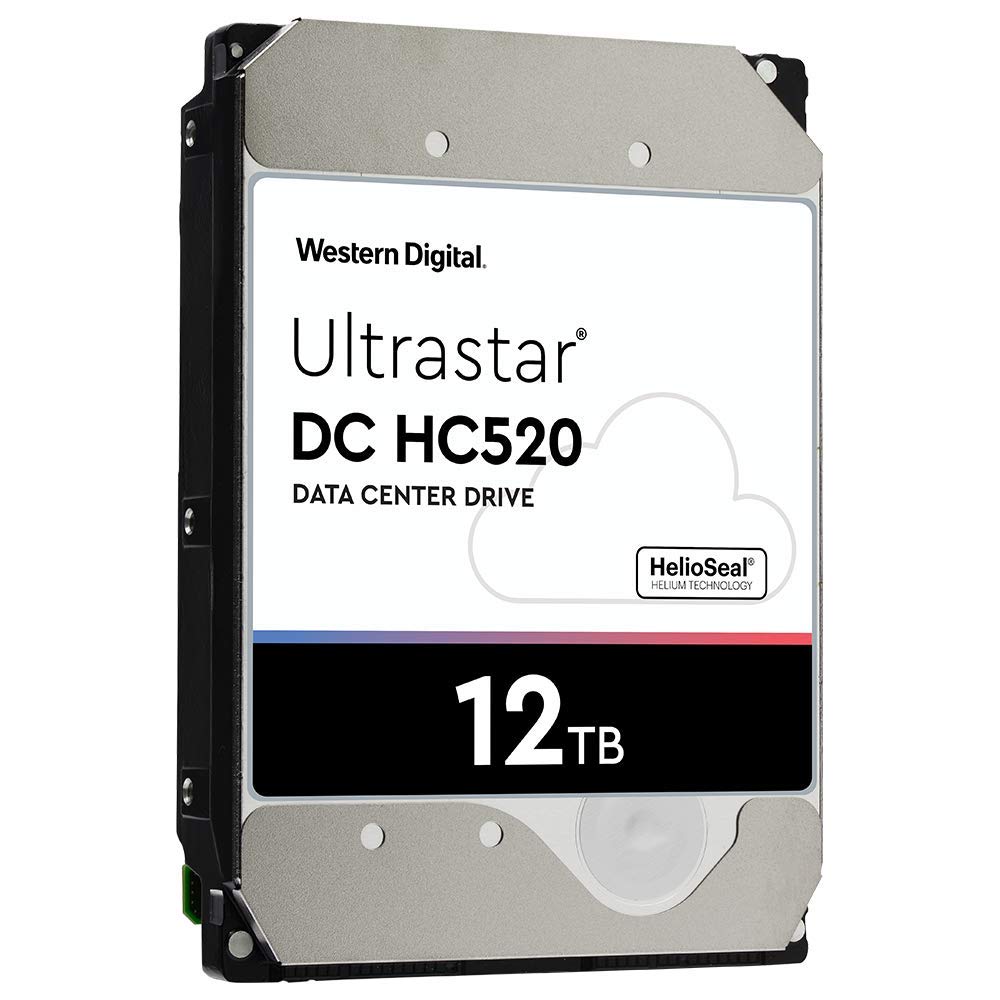 The Western Digital UltraStar DC HC520 (HUH721212ALE600) is a high-capacity, enterprise-class HDD designed to meet the rigorous demands of data center