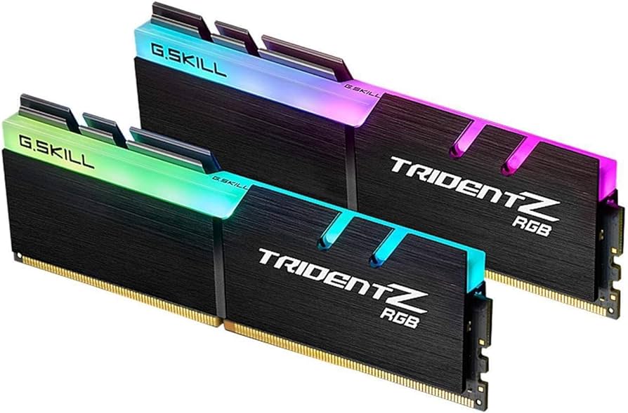 The G.SKILL DDR4-3600 CL18 TRIDENT Z RGB is a high-performance desktop memory module, renowned for its speed and vibrant RGB lighting. Released in May