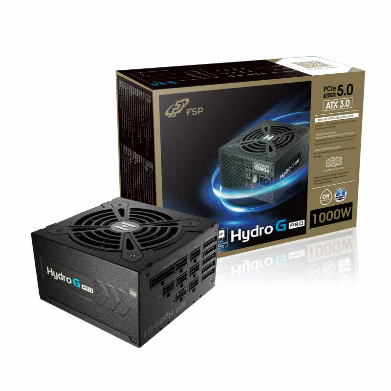 The FSP HYDRO G PRO 1000W 80 PLUS Gold ATX3.0 (PCIe5.0) is a robust and efficient power supply unit (PSU) launched by FSP in September 2022. It boasts