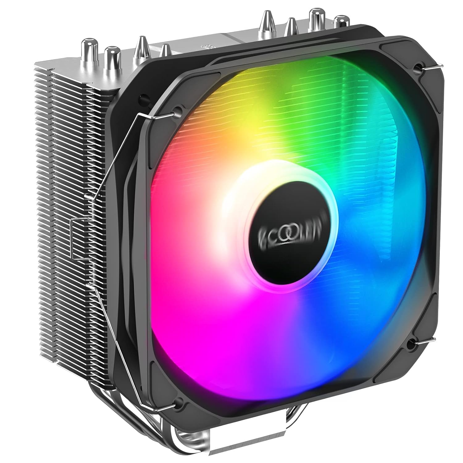 The PCCOOLER PALADIN 400 ARGB is an efficient and stylish air cooler, designed for both Intel and AMD CPUs, offering effective cooling with visually a