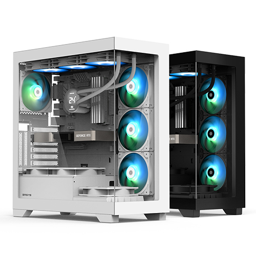 The 3RSYS S406 Quiet GI is a sleek and modern mid-tower PC case designed to support a variety of configurations and provide optimal cooling and aesthe