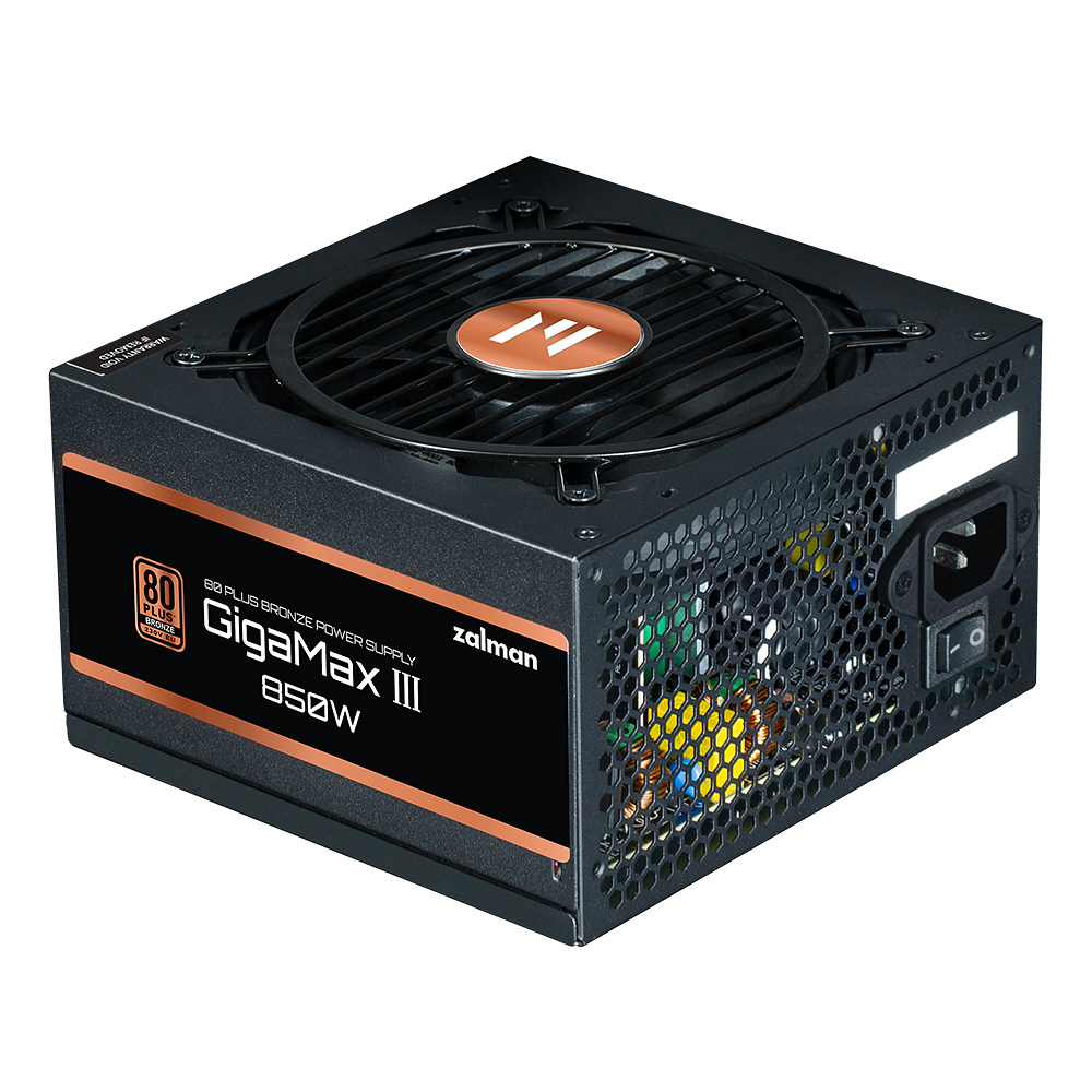 The Zalman GigaMax III 850W 80PLUS Bronze Modular ATX3.1, released in October 2023, is a robust power supply unit designed to deliver reliable perform