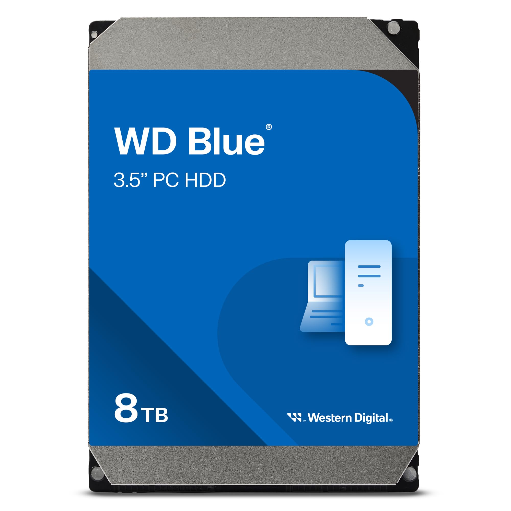 The Western Digital WD Blue 5640/256M (WD80EAAZ) is a reliable hard disk drive (HDD) designed for desktop PCs, introduced by Western Digital in March